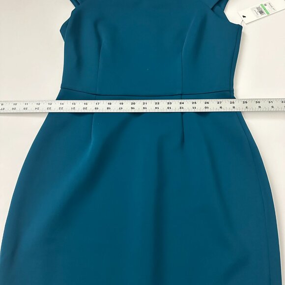 NWT CALVIN CLEIN Mid-Length Blue Dress, Size: 8 - Picture 3 of 5